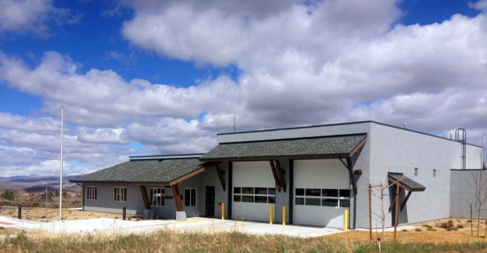 Truckee Meadows Fire Protection District station 36. / Photo by Lindsay Toste